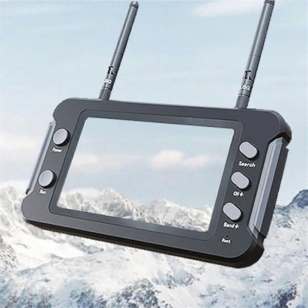 4,3-tommer 5,8G dobbelt antenne automatisk frekvenssøgning, multifunktionel billedtransmissionsmodtager w