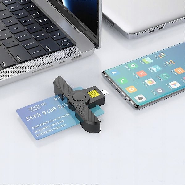 Förare Kortläsare Usb - C Vikbar Cr331 För Smartphone