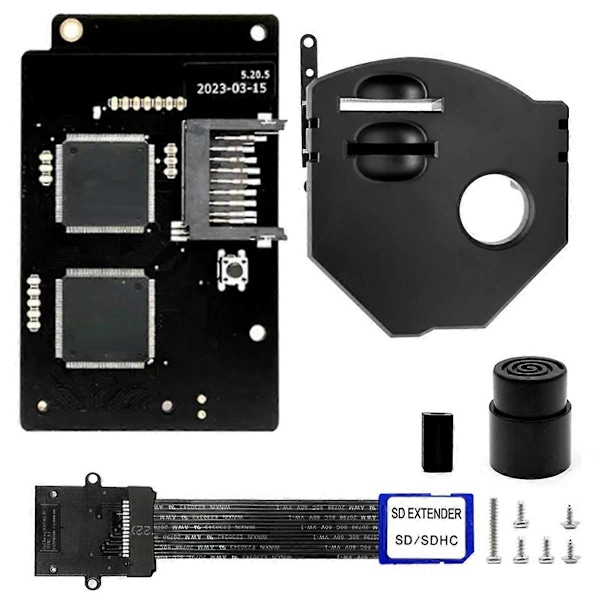 Til GDEMU V5.20.5 Optisk Drev Emuleringskort Kit Sort