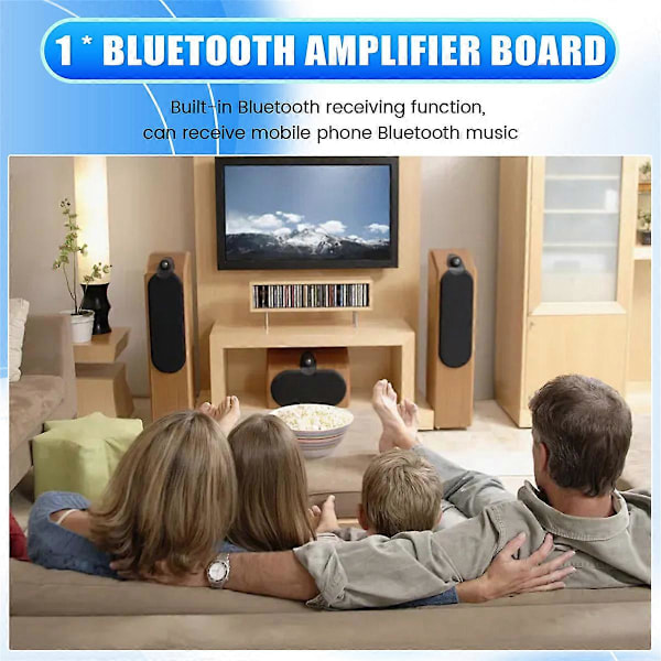 Bluetooth Forstærker Board Opladning Højttaler Hjemmebiograf DIY Forstærker