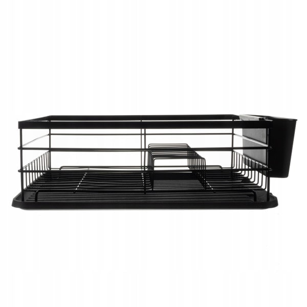 Opvaskestativ Sort Metal - 44 x 31 x 14,5 cm Sort