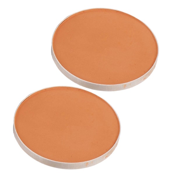 Konturpulver Matt Enkelt Farge 2 stk Bländbare Ansikts Skygge for Makeup