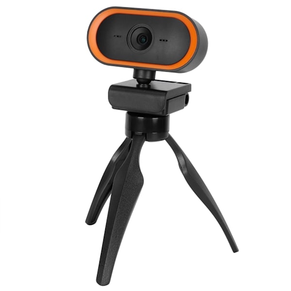 Datorkamera USB Webcam High Definition 2K Webcam til Live Videokonference Orange