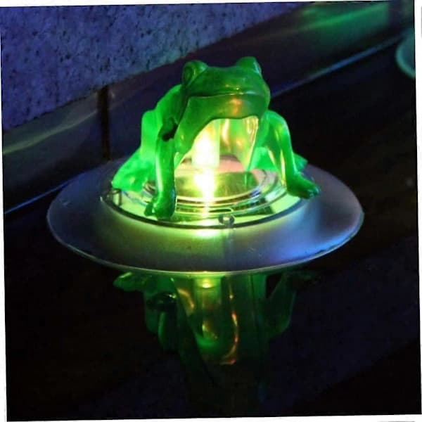 Flytande solcellslampor, Vattentät flytande lampa för pool, damm, groda, solcellsdriven