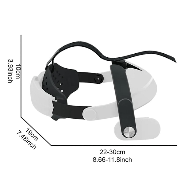 TS-Hovedbøjle Til Quest 3 Vr Komfortabel Vr Stress Relief Elite Hovedbøjle Justerbare Vr Tilbehør