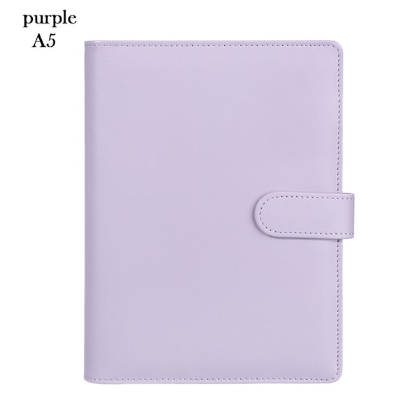 A6/A5 Notatbok -filmapp Anteckningsblockomslag COVER A5 lilla purple A5