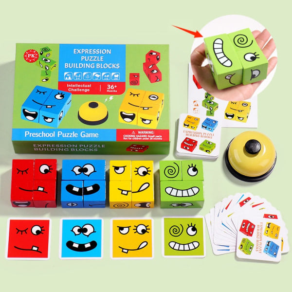 Face-Changing Rubik's Cube Logical Exercises - Perfect Oversized Face Changer