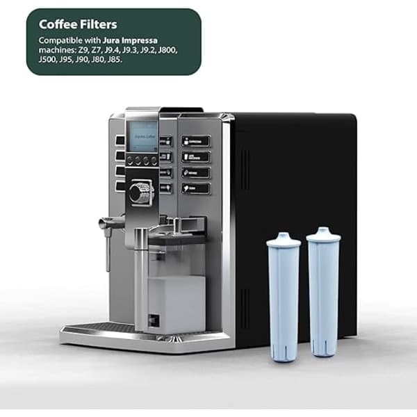 Certificerede Claris Blue vandfiltre til kaffemaskiner, erstatning