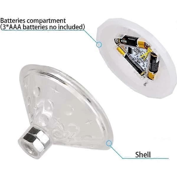 Flydende pool LED-badekar lamper Lampe til bad Disco Dam Pool Børns badelegetøj, 7 tilstande forskellige farver Batteridrevet
