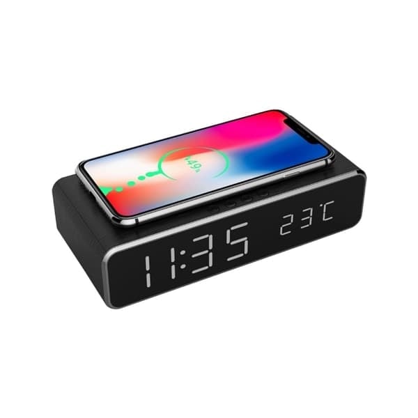 TS-Alarm Clock with Wireless Charging