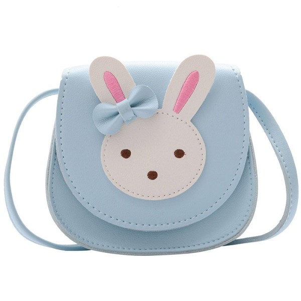 Små flickors söta kanin Crossbody-väska - Axelväska för barn (1 st)
