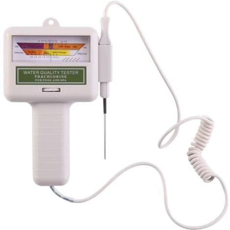 Vandkvalitetstester, Vandkvalitetstester, PH-tester Automatisk Restklor Ph Vandtester Analyse Klor Pool Testsæt