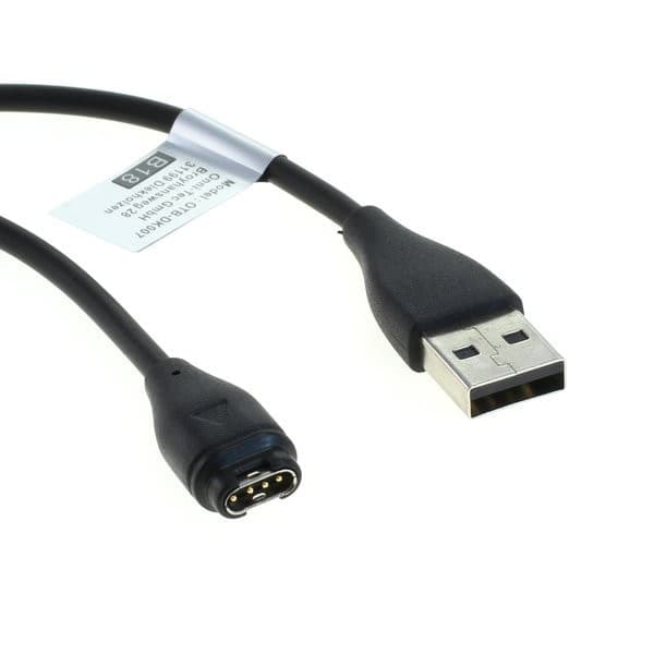 TS-Ladekabel til Garmin Fenix 5 / 6 / Quatix 5 mm