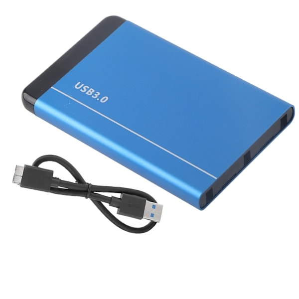Mobilt hårddiskkabinett USB3.0 Portabel 2,5 tum SSD/HDD SATA Aluminiumlegering Kabinett 8TB