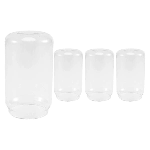 4-pack Glas Juicekopp Ölglas Shake Dessertkopp Mugg, 400ML transparent