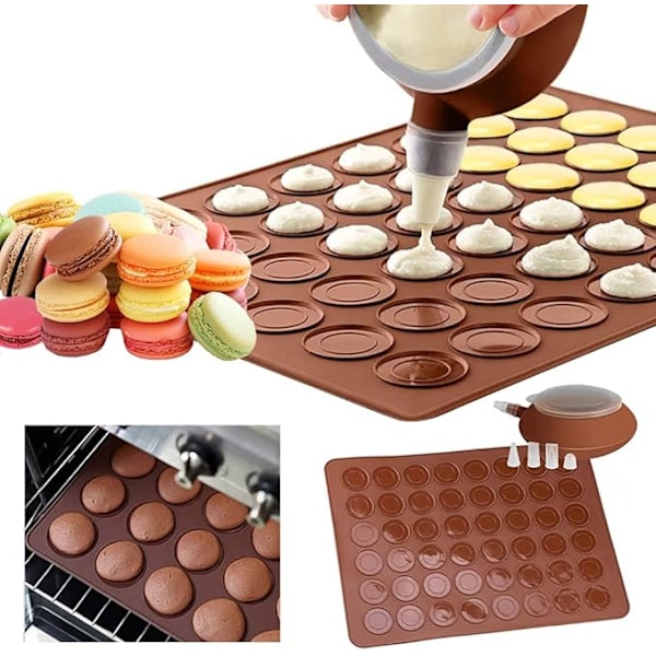 Macaron Silikonform Set