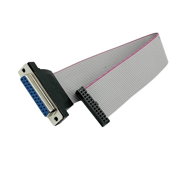TS-Wire Platt Ribbonkabel Db25 Hona Till -26 Hona Kontakt För LCD-skärmar, Anslutande Kretskort