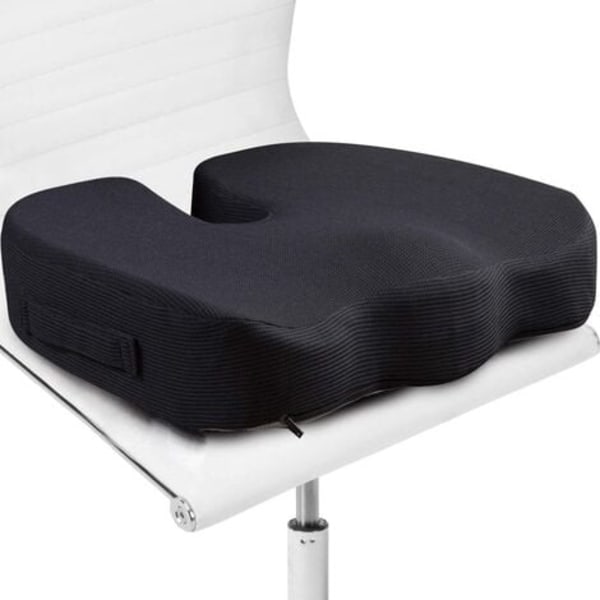 TS-Setepute for kontorstol - Fast memory foam-pute for haleben - Haleben, isjias, smertelindring i b
