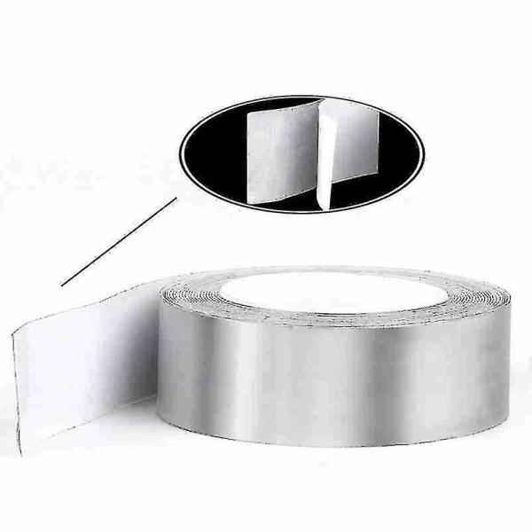1. Golf Bly Tape Høj Densitet Selvklæbende Bly Tape Sølvbelagt Vægt Rulle 254x12,7 mm Golf Vægt Tape (FMY)