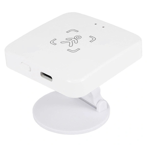 Tuya Zigbee Människonärvarodetektor med Hållare, PIR-sensor för människokropp
