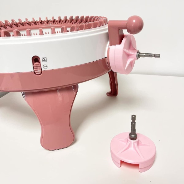 För Sentro Stickmaskin Special Vevadapter Tillverkning Snabb Automatisk pink