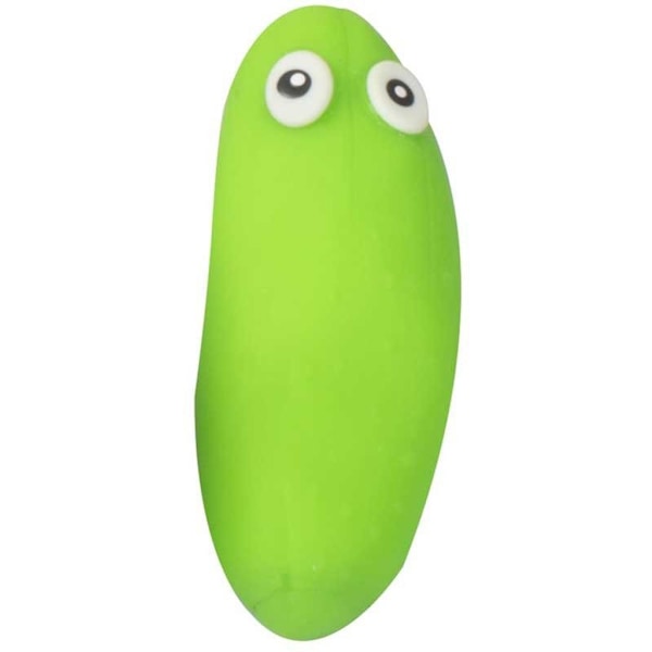 Klemme og Formbar Fidget Agurk Stress Legetøj Squeeze Stressbold Grøn Green one size