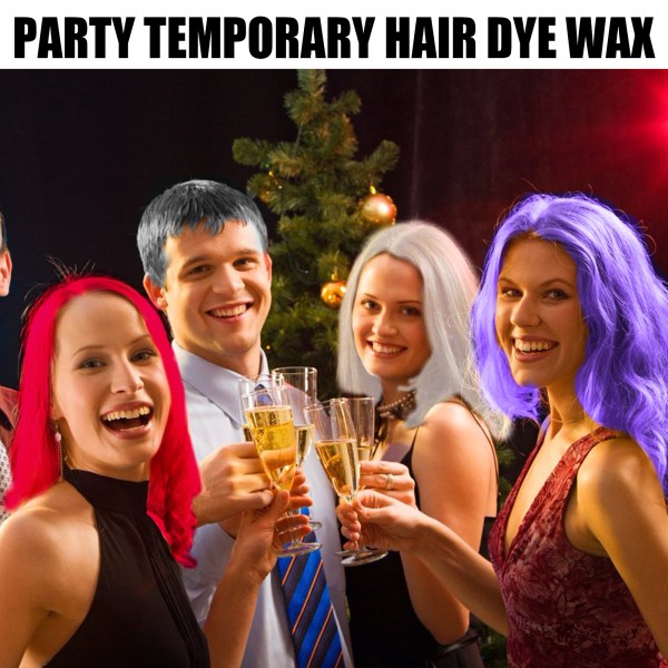 Festhårvax: Få en tillfällig och färgglad hårmakeover på några sekunder