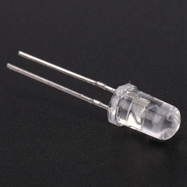 TS-100 stk 5mm Hvite LED Diode Lys DC 3V 20mA Pære Elektroniske Komponenter Lysdioder
