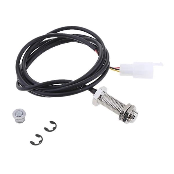 Digitalt speedometer odometer turteller sensor kabel & magnet ATV motorsykkel
