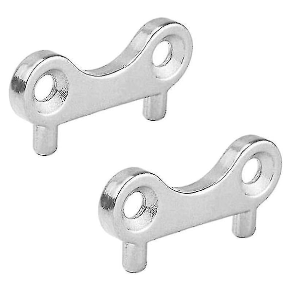 2-pack ruostumattomasta teräksestä valmistettu meriveneen polttoainekorkkiavain polttoainesäiliön täyttötyökaluun - Jahtiveneen kaasuvesi polttoainesäiliö