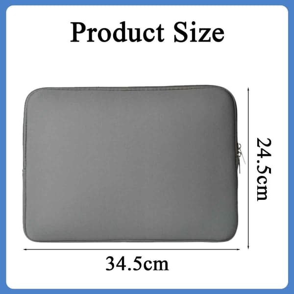 Sponge Material Tablet Protective Case for Apple iPad Pro MacBook Air Pro Sleeve Bag gray gray 14 inches