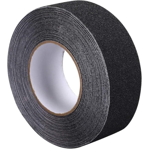 Skridsikker tape 5cm x 10m, Sort Højstyrke Anti-Slip - Perfekt