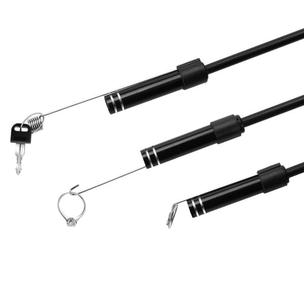 TS-USB Typ-C -tarkastuskamera 7 mm:n sensorilla ja 10 metrin kaapelilla – IP67, 8 LED, Android/PC
