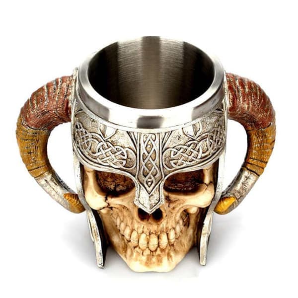 TS-Viking Dødningehoved Kaffekrus