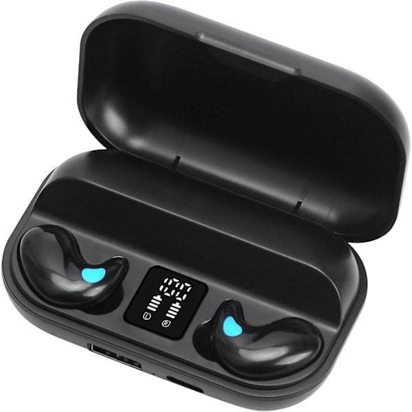 Mini Osynliga Minsta Hörlurar Bluetooth i örat Trådlösa för sömn, trådlösa sömnlurar, brusreducerande hörlurar