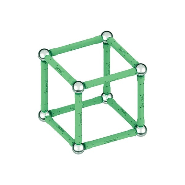 TS-Geomag Magnetiske Staenger Glow 25 deler – lysende magnetisk byggeleke