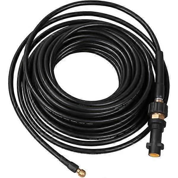 Rensslang för rör, 20 m, 180 bar, högtrycksslang med adapter, set för Kärcher högtryckstvätt