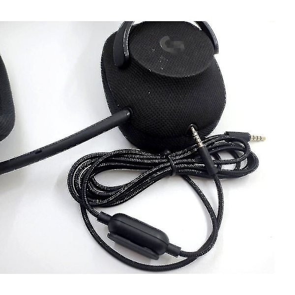 3,5 mm til 3,5 mm lydkabel kompatibel med Logitech G Pro X / G Pro Gaming Headset