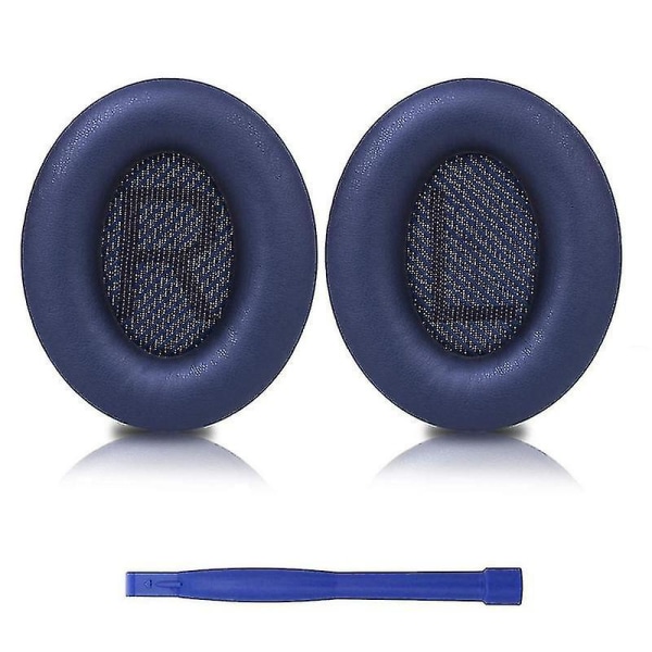 Byt enkelt ut delar av öronkuddar för ersättning av hörlurar från Bo-se Qc35 Navy Blue