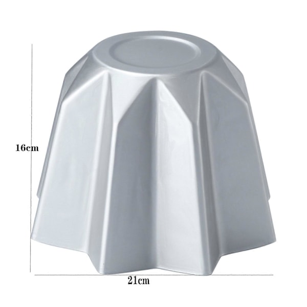 1 stk. Dekorationsform i Anodiseret Aluminium 750 g