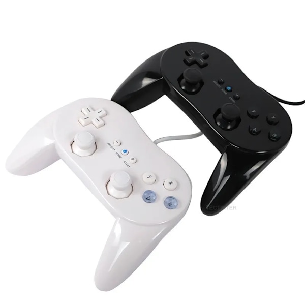 Klassinen Johdollinen Pelikonsoli Wii Remote -peliohjaimelle Gamepad Pro Joypad Joystick Yhteensopiva Nintendo Wii/Wii U