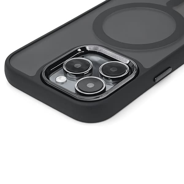 TS-Magnetiskt bakskal för iPhone 16 Pro Max - Svart