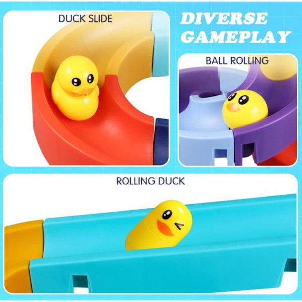 Badelegetøj Badelegetøj, Badekar legetøj børn, DIY kuglebane badekar