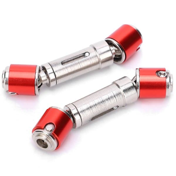 2 stk. 62 mm drivakseltilbehør i rustfrit stål passer til Axial SCX10 1/10 RC bilmodel