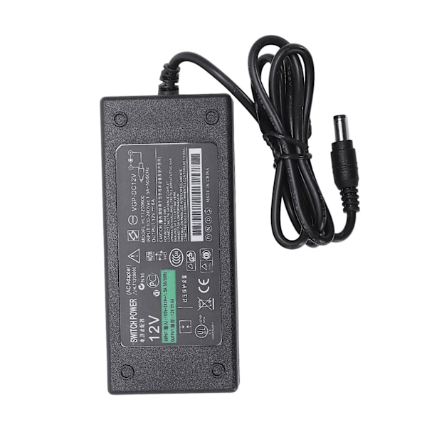 TS-72 Watt 12V 6A 5,5 X 2,5mm AC/DC Strömförsörjningsadapter