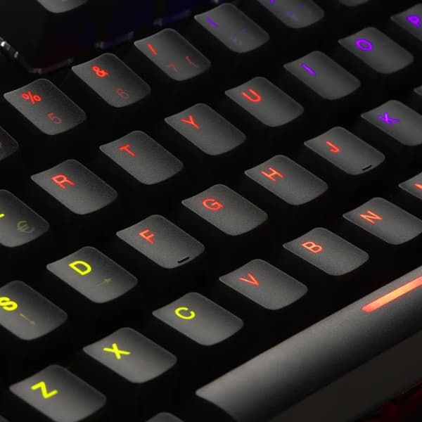 TS-Denver GKK-330 gaming keyboard with mechanical switches and RGB lighting – Nordic layout