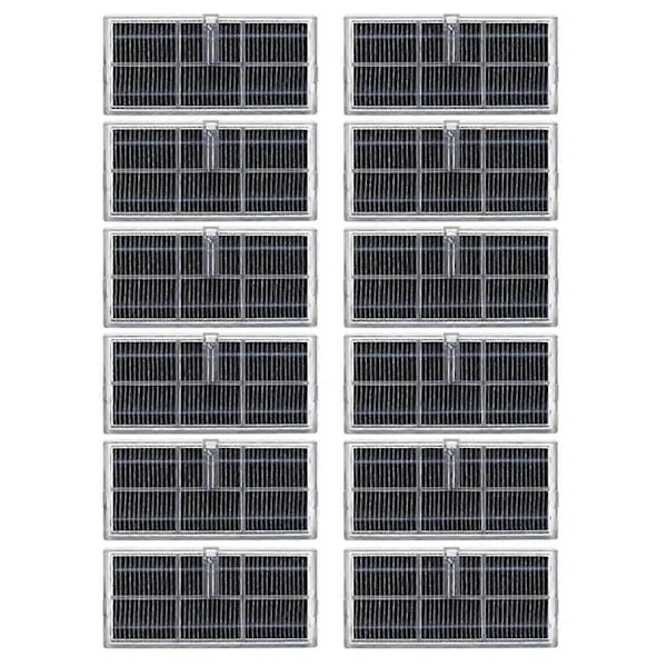 12 kpl HEPA-suodattimia Bot X40 /X40 Pro/X40 Ultra -imureihin - Pestävä suodattimen vaihto Acc-Perfet