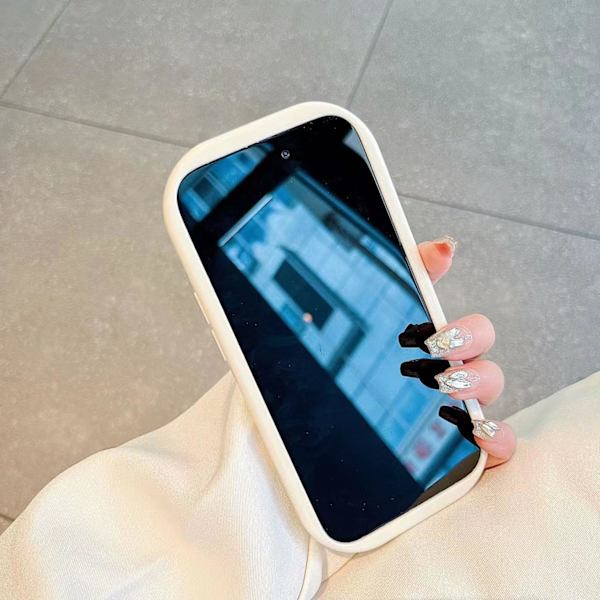 Kawaii mobilfodral för iPhone, sött kattfodral i TPU med stativ, designat för tjejer och kvinnor iPhone 7/8