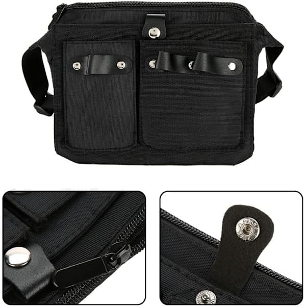 Frisörbälte, professionell frisörväska Professional H