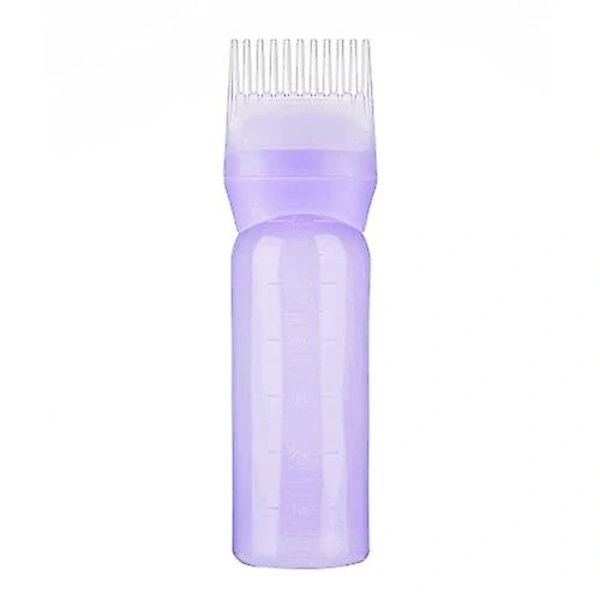 3 stk. Root Comb Applicator Flaske Tom Hårfarveflaske Dispensering